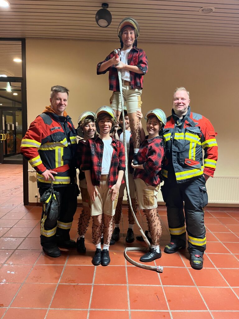 Die Feuerwehr Lippertsgrün ist von ihren jungen Feuerwehrkollegen begeistert.