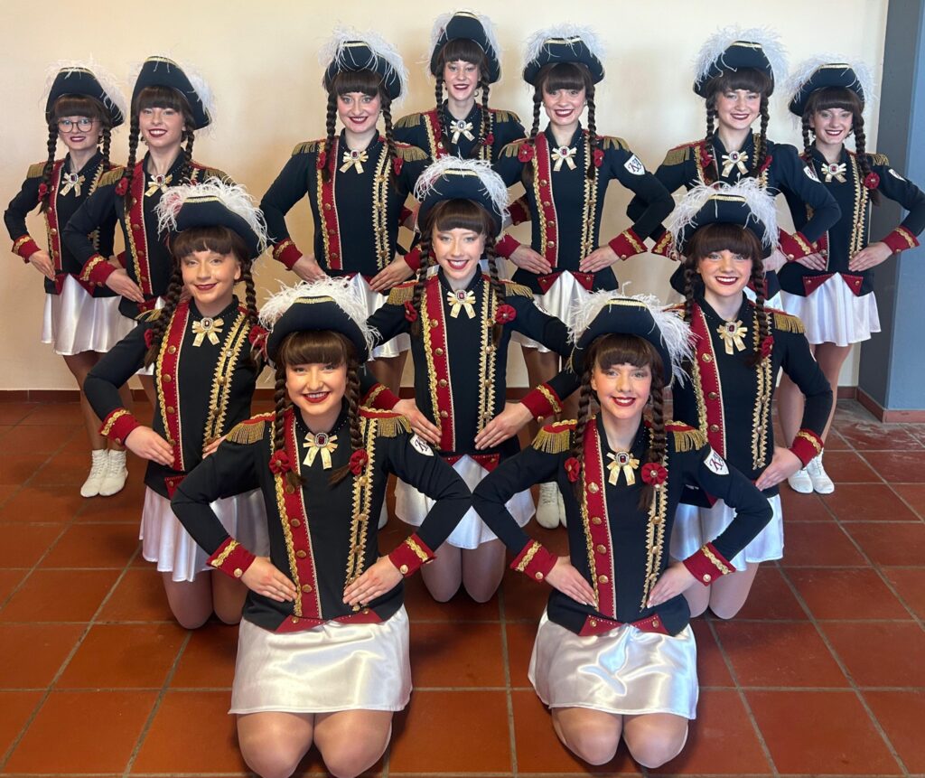 Neue Bestleistung des TSC mit 410 Punkten für den Marschtanz in der Altersklasse Ü15.